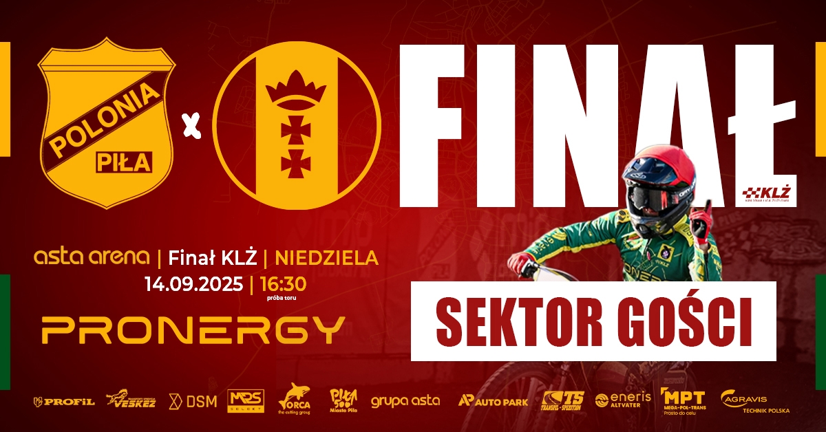 Pronergy Polonia Piła vs Wybrzeże Gdańsk - KIBICE GOŚCI